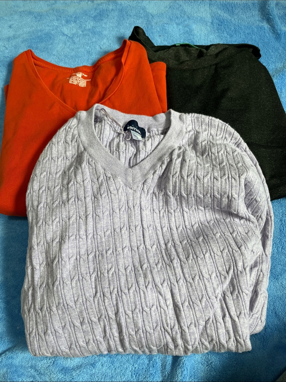 🔥(2X) Long Sleeve Tops Bundle! (3)🔥